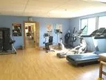 Exercise room with cardio equipment