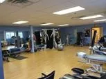 Therapy floor with equipment and tables